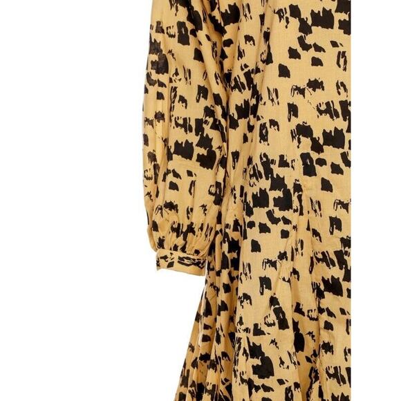 ANINE BING Peyton Flowy Oversized Dress in Painterly Leo Multi in Size XS NWOT - Picture 8 of 16